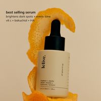 Lelive. All Glow'd Up Vitamin C, Turmeric & Hyaluronic Acid Brightening Serum